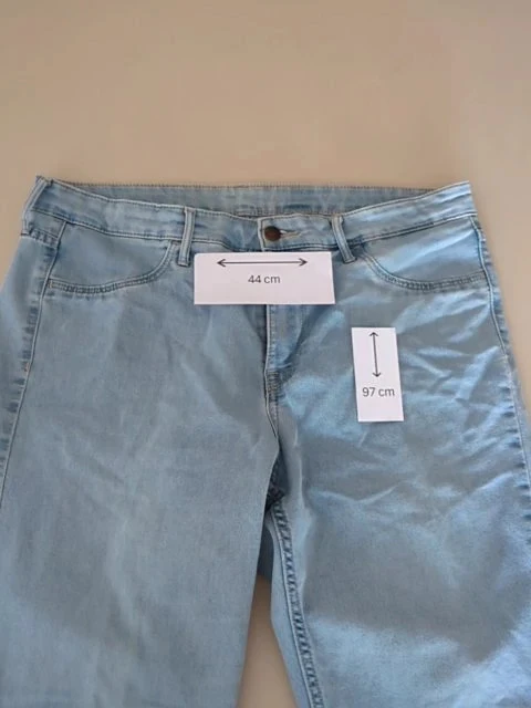 Jean droit H&m - 44 - Bleu clair - 97cm – photo 2
